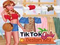 Игра ТикТок Дизайнерский Наряд онлайн