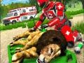 Игра Реальный доктор робот спасает животных онлайн