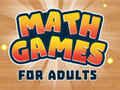 Игра Математические игры для взрослых онлайн