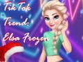 Игра Тренд TikTok: Эльза Холодное сердце онлайн