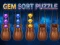 Игра Головоломка сортировки драгоценных камней онлайн