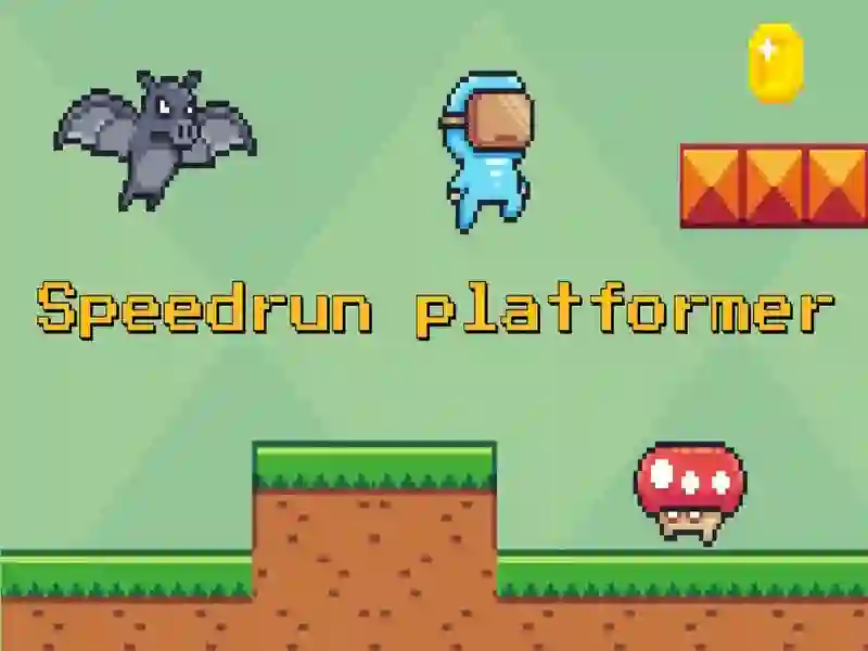 Игра Скоростной платформер онлайн