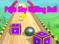 Игра Катящийся шар под чистым небом онлайн