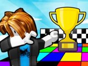 Игра Обби: Цветная гонка онлайн