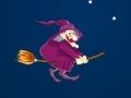 Игра Ведьма, летающая на Хэллоуин онлайн
