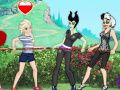 Игра Принцессы против Злодеев: Перетягивание каната онлайн Игра Принцессы против Злодеев: Перетягивание каната онлайн