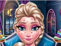 Игра Макияж Эльзы на Новый год онлайн