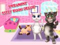 Игра Беременная Анжела: Декор детской комнаты онлайн