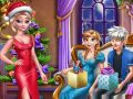 Игра Ледяная королева покупает рождественские подарки онлайн