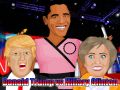 Игра Трамп против Клинтона: Макияж онлайн