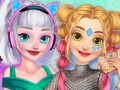 Игра Эльза и Рапунцель: Мода будущего онлайн