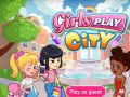 Игра Девочки играют в городе онлайн