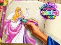 Игра Спящая принцесса: Книжка-раскраска онлайн
