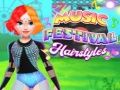 Игра Музыкальный фестиваль Стильные причёски онлайн