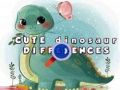 Игра Отличия милых динозавров онлайн