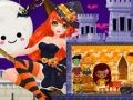 Игра Праздничный замок принцессы на Хэллоуин онлайн