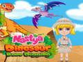 Игра Настя раскапывает кости динозавров онлайн