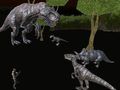 Игра Полночь многопользовательская охота на динозавров онлайн