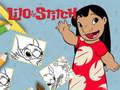 Игра Книжка-раскраска Лило и Стич онлайн