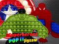 Игра Поп-ит: Пазл супергероев  онлайн
