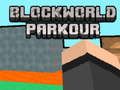 Игра Блочный паркур: Мир Майнкрафт онлайн