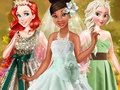 Игра Весенняя зеленая свадьба Тианы онлайн