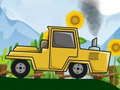 Игра Трактор едет по холмам 2D онлайн Игра Трактор едет по холмам 2D онлайн