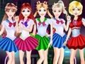 Игра Лунные девочки: Боевой костюм онлайн