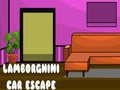 Игра Ламборгини Побег из машины онлайн