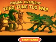 Игра Итальянский Брейнрот: Тунг Тунг Перетягивание каната онлайн