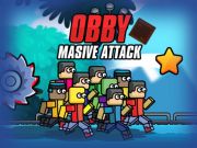 Игра Обби: Массированная атака онлайн