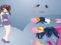 Игра Аниме принцесса одевается онлайн