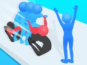 Игра Бег человека-транспортного средства онлайн