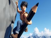 Игра Нарисованная гонка по восхождению онлайн