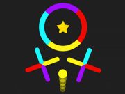 Игра Прыгающий шар: Переключение цветов онлайн