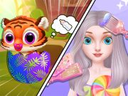 Игра Веселые мини-игры для принцесс онлайн
