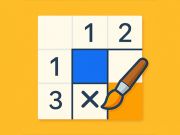 Игра Цветной кроссворд онлайн