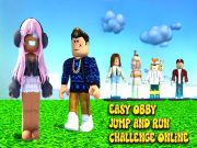 Игра Легко Обби; Прыжки и бег онлайн