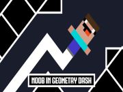 Игра Нуб в Геометрия Даш онлайн