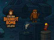 Игра Итальянский Брейнрот: Бомбы 2 Игрока онлайн