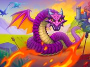 Игра Зона червей: Скользкая змея онлайн