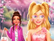 Игра Лучшие подруги: Праздник цветения сакуры онлайн
