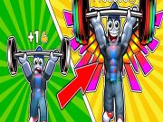 Игра Обби: Симулятор спортзала, Побег онлайн