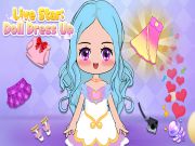 Игра Жизнь звезды: Одеваем куклу онлайн