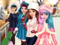 Игра Принцессы катаются на коньках онлайн