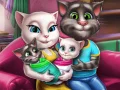 Игра Близнецы Анжелы: Родительский день онлайн Игра Близнецы Анжелы: Родительский день онлайн