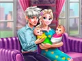 Игра Ледяная королева с близнецами: Семейный день онлайн Игра Ледяная королева с близнецами: Семейный день онлайн