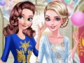 Игра Анна и Эльза: Бал в Эренделле онлайн Игра Анна и Эльза: Бал в Эренделле онлайн