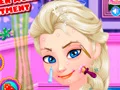 Игра Ледяная королева: Лечение акне онлайн