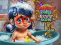 Игра Купать малышку Леди Баг онлайн